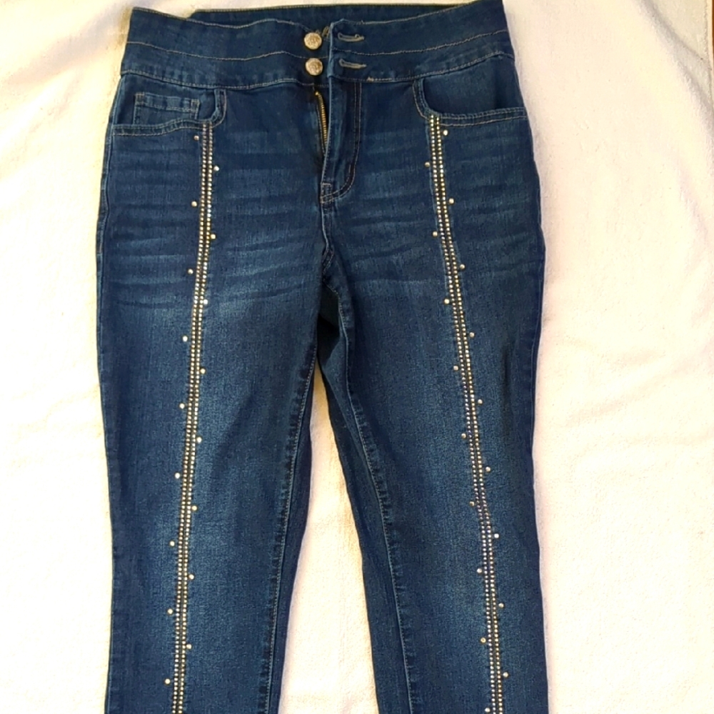Copperhash Embellished Denim Jeans Size 6 Women's Jeans. New Without Tags.
